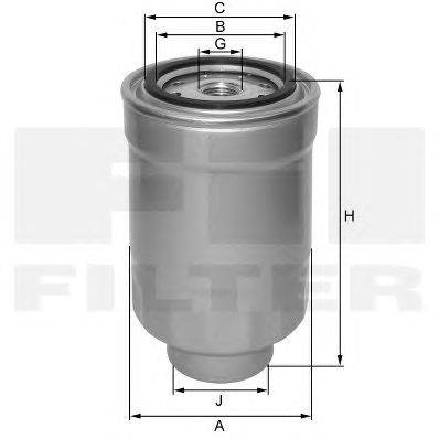 Топливный фильтр FIL FILTER ZP 548 F