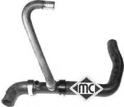 Шланг радиатора Metalcaucho 08945