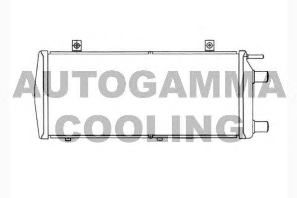 Радиатор, охлаждение двигателя AUTOGAMMA 104033