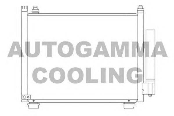 Конденсатор, кондиционер AUTOGAMMA 104923