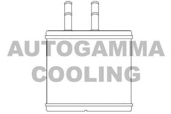 Теплообменник, отопление салона AUTOGAMMA 105269