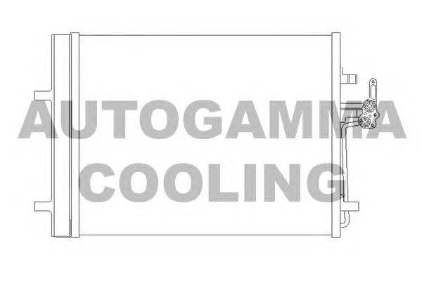 Конденсатор, кондиционер AUTOGAMMA 105358