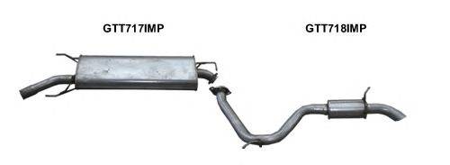 Система выпуска ОГ GT Exhaust 10558