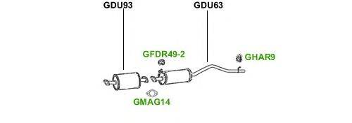 Система выпуска ОГ GT Exhaust 322
