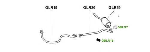 Система выпуска ОГ GT Exhaust 3648