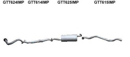 Система выпуска ОГ GT Exhaust 4037