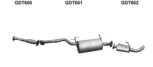 Система выпуска ОГ GT Exhaust 4063