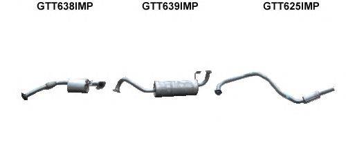 Система выпуска ОГ GT Exhaust 4075