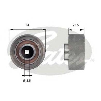 Паразитный / Ведущий ролик, зубчатый ремень GATES T42157
