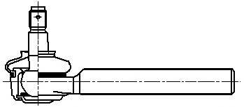 Наконечник поперечной рулевой тяги LEMFÖRDER 2242001