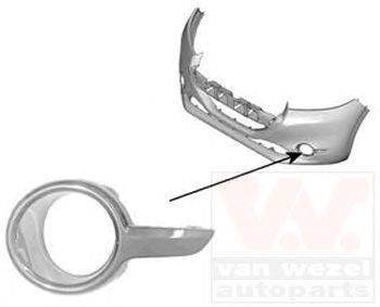 Облицовка, бампер VAN WEZEL 4034597