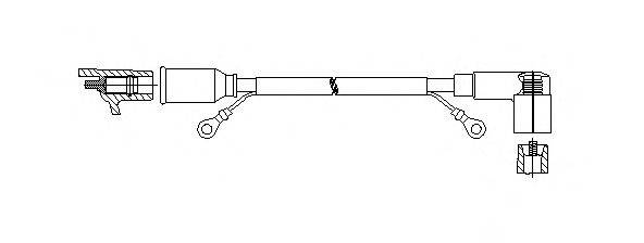 Провод зажигания BREMI 163/80