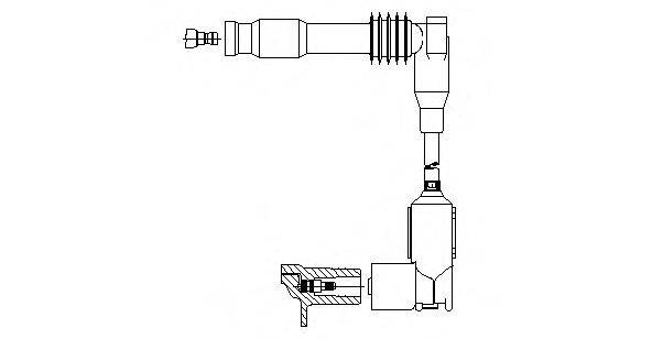 Провод зажигания NGK 840123