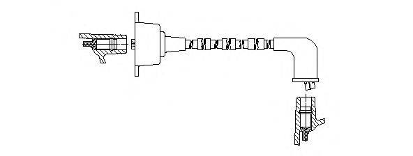 Провод зажигания BREMI 6A52H58