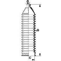 Пыльник, рулевое управление EKG 984095