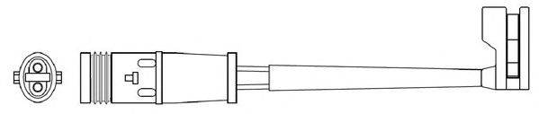 Сигнализатор, износ тормозных колодок FERODO FWI311