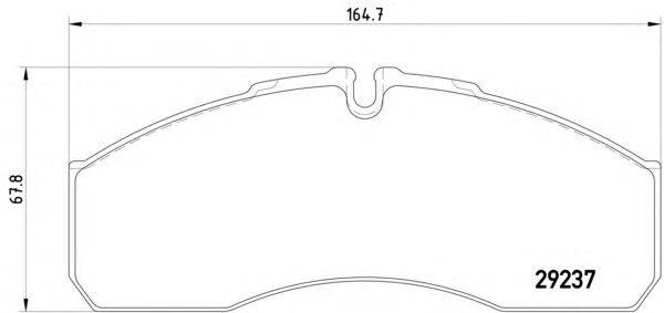 Комплект тормозных колодок, дисковый тормоз HELLA 8DB 355 005-561