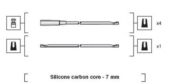 Комплект проводов зажигания MAGNETI MARELLI 941318111052