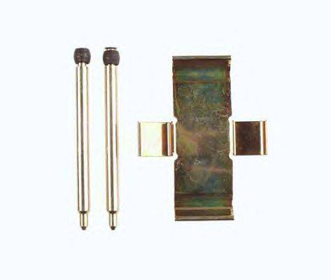 комплект принадлежностей, тормозной суппорт BUDWEG CALIPER 412018