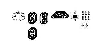 Монтажный комплект, система выпуска HJS 82 23 4096