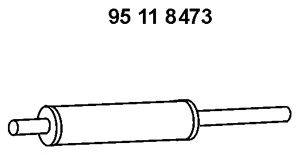 Предглушитель выхлопных газов EBERSPÄCHER 95 11 8473