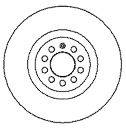 Тормозной диск MAPCO 15871