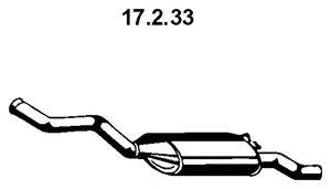 Глушитель выхлопных газов конечный EBERSPÄCHER 17233