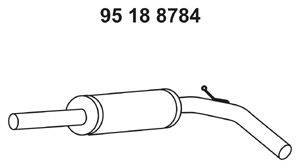 Предглушитель выхлопных газов EBERSPÄCHER 95 18 8784