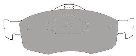 Комплект тормозных колодок, дисковый тормоз MAPCO 180916