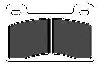 Комплект тормозных колодок, дисковый тормоз MAPCO 6304
