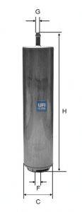 Топливный фильтр UFI 3185100