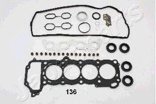 Комплект прокладок, головка цилиндра JAPANPARTS KG-136