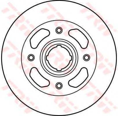 Тормозной диск TRW DF1986