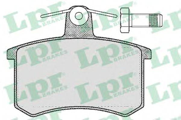 Комплект тормозных колодок, дисковый тормоз LPR 20668