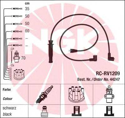 Комплект проводов зажигания NGK 44247