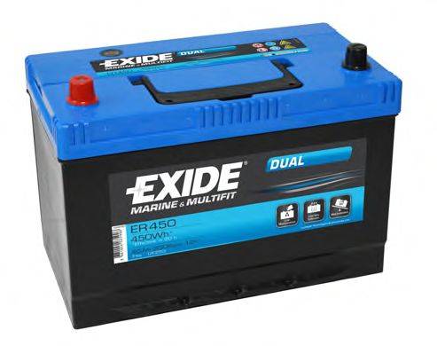 Стартерная аккумуляторная батарея EXIDE ER450
