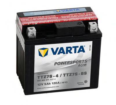 Стартерная аккумуляторная батарея; Стартерная аккумуляторная батарея VARTA 507902011A514