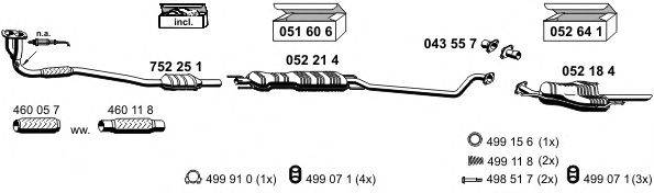 Система выпуска ОГ ERNST 050406