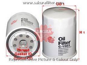 Масляный фильтр SAKURA  Automotive C-1503