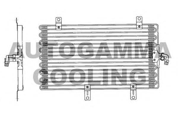Конденсатор, кондиционер AUTOGAMMA 102568