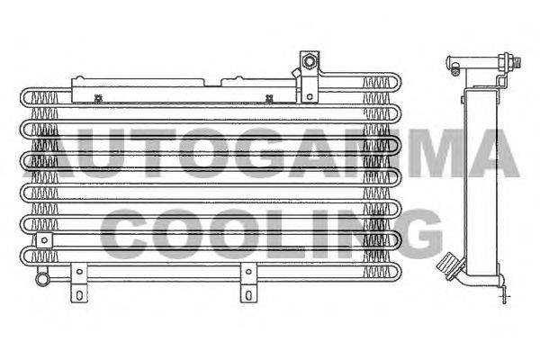 Конденсатор, кондиционер AUTOGAMMA 102598