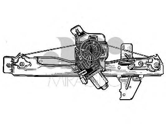 Подъемное устройство для окон MIRAGLIO 301219