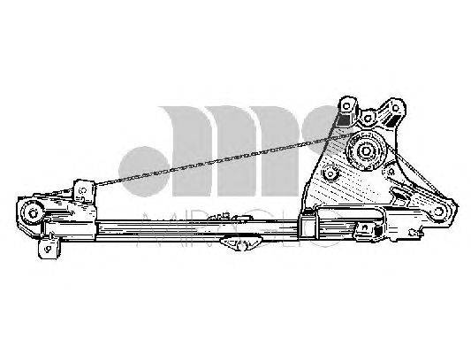 Подъемное устройство для окон MIRAGLIO 301250
