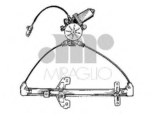 Подъемное устройство для окон MIRAGLIO 301262