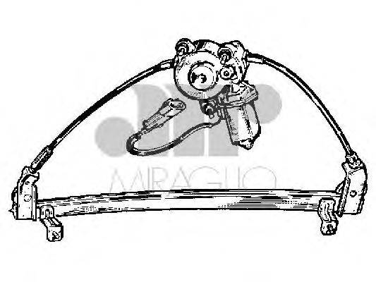 Подъемное устройство для окон MIRAGLIO 30678