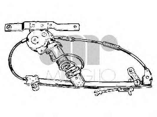 Подъемное устройство для окон MIRAGLIO 30732
