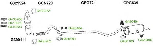 Система выпуска ОГ GT Exhaust 10137