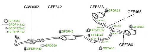 Система выпуска ОГ GT Exhaust 730