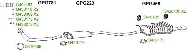 Система выпуска ОГ GT Exhaust 8826