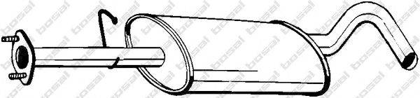 Средний глушитель выхлопных газов BOSAL 154-081